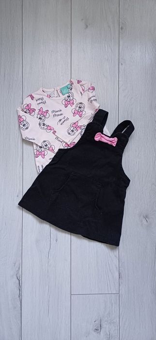 Spódniczka i bluzka r. 74