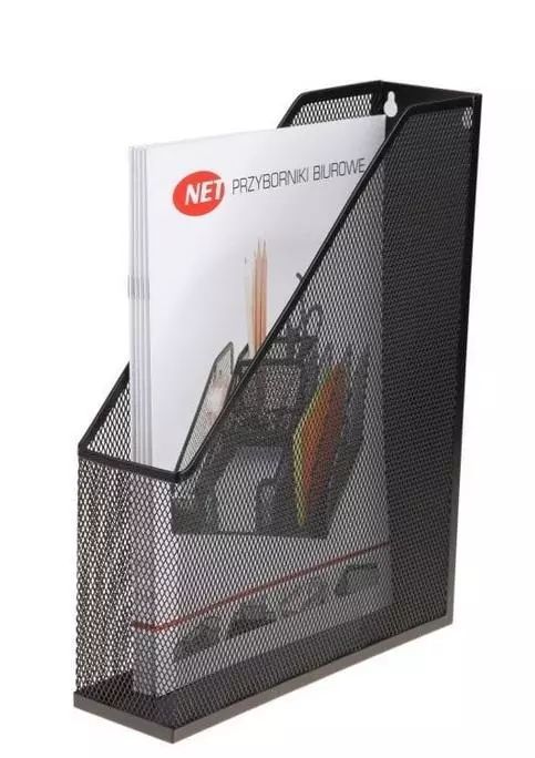 Pojemnik na czasopisma czarny. NET