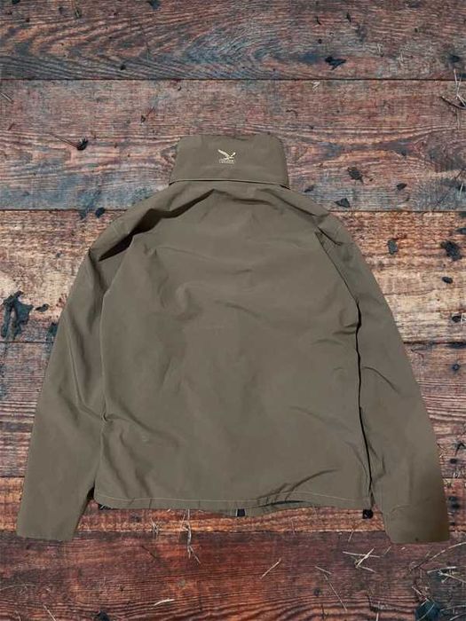 Hardshell Salewa Gore-tex 2in1 kurtka damska L khaki travel outdoor