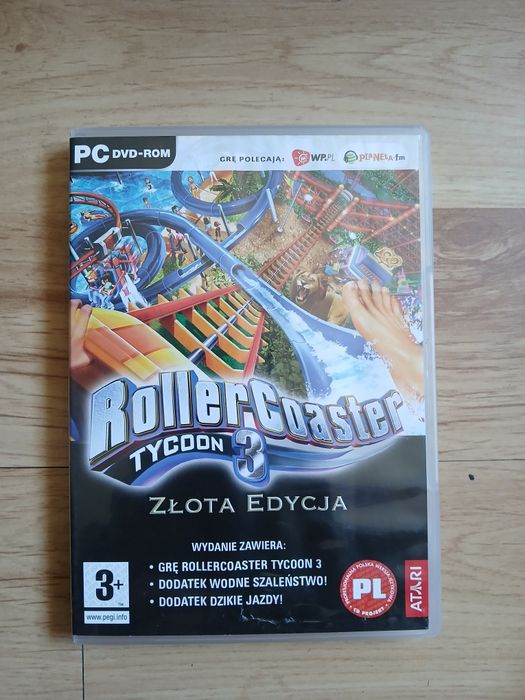 Gra PC Rollercoaster Tycoon 3
