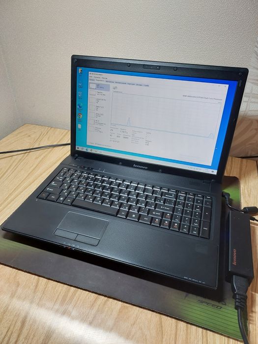 Ноутбук Lenovo G565 Athlon Dual Core 2.3 Hz/ 8Gb RAM/ 128 SSD/ 500HDD