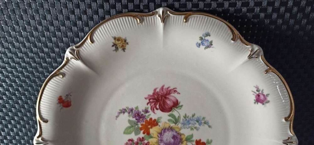Porcelana Bawaria Patera Schumann Arzberg śred 30 cm motyw kwiatowy