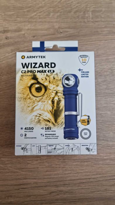 Latarka Armytek Wizard C2 Pro Max LR Finland