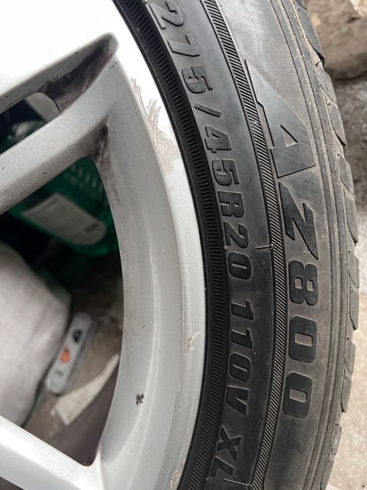 Комплект дисков на фольксваген туарег r20