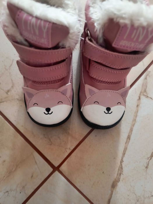 Buty dziewczęce ocieplane rozmiar 22