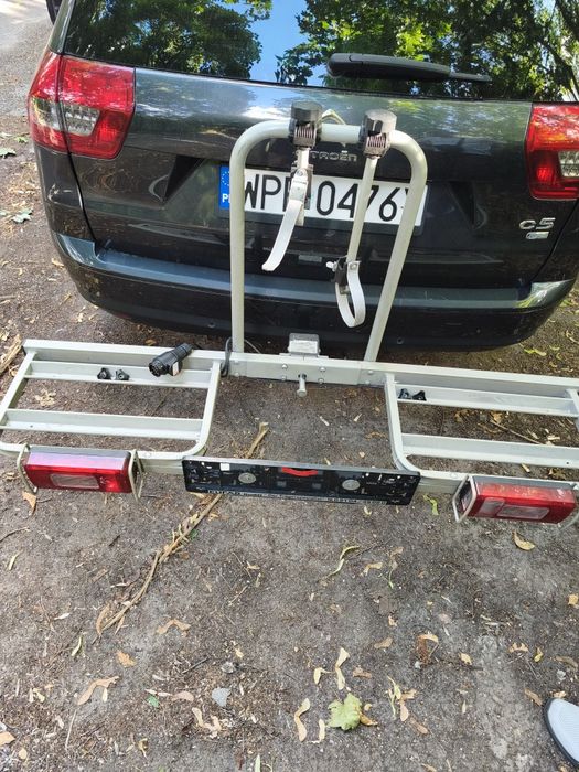 Bagażnik rowerowy z mocowaniem na hak