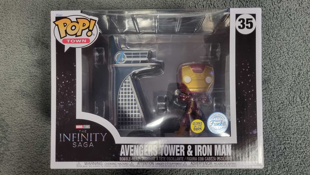 4 figurki Funko Pop Iron Man