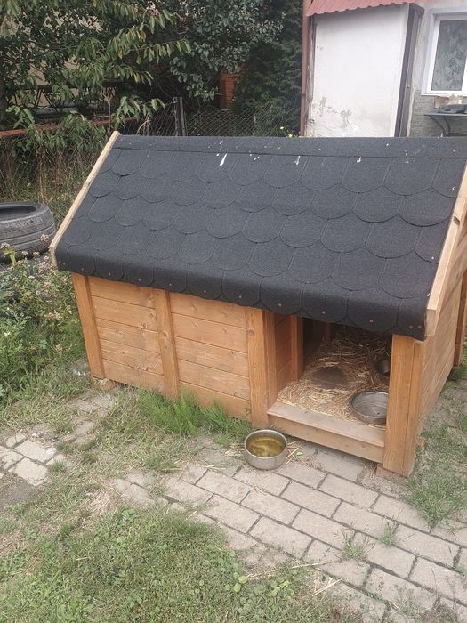 Buda ocieplana dla psów