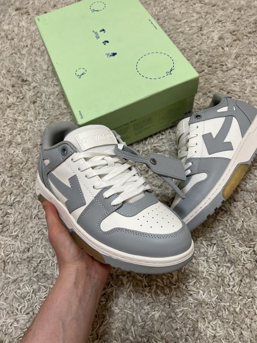 Кросівки  Off-White Out Of Office  'Grey White' OMIA189C99LEA0040901