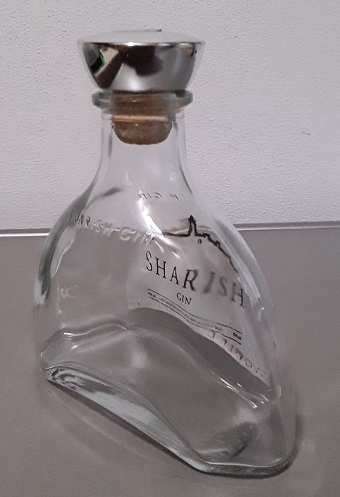 Garrafa VAZIA de Sharish Gin, 500 ml