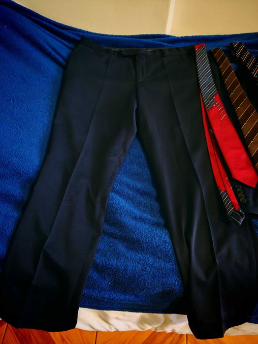 Garnitur męski M/L jak nowy na 170cm