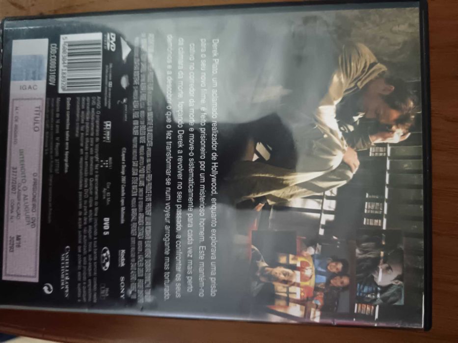 filme dvd original - prisioneiro