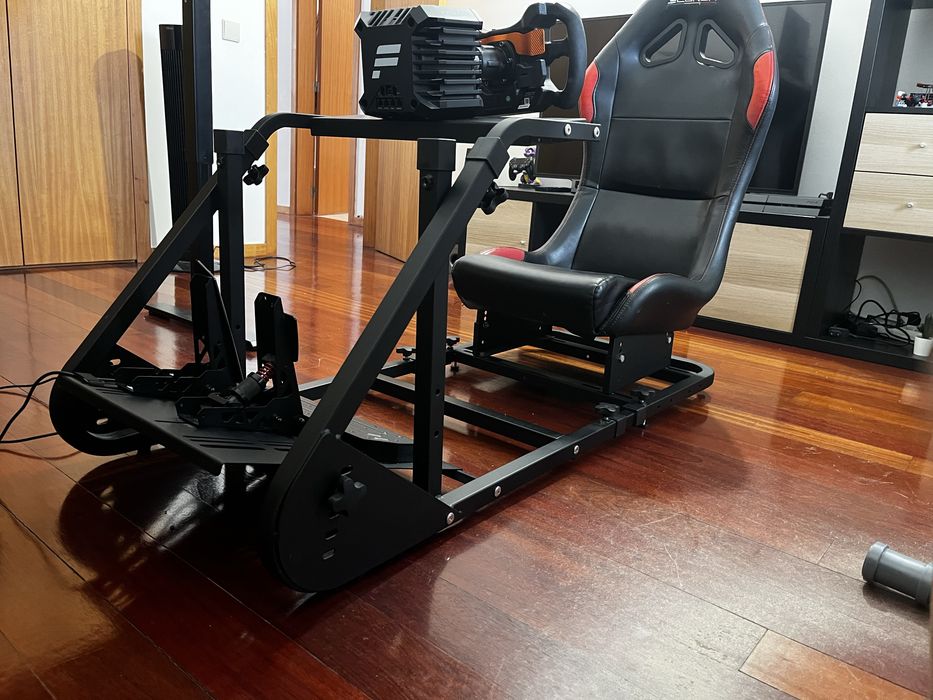 Simrig Cockpit GT Omega ART + Fanatec CSL DD + Volante McLaren GT3 + Pedais Moza SR-P