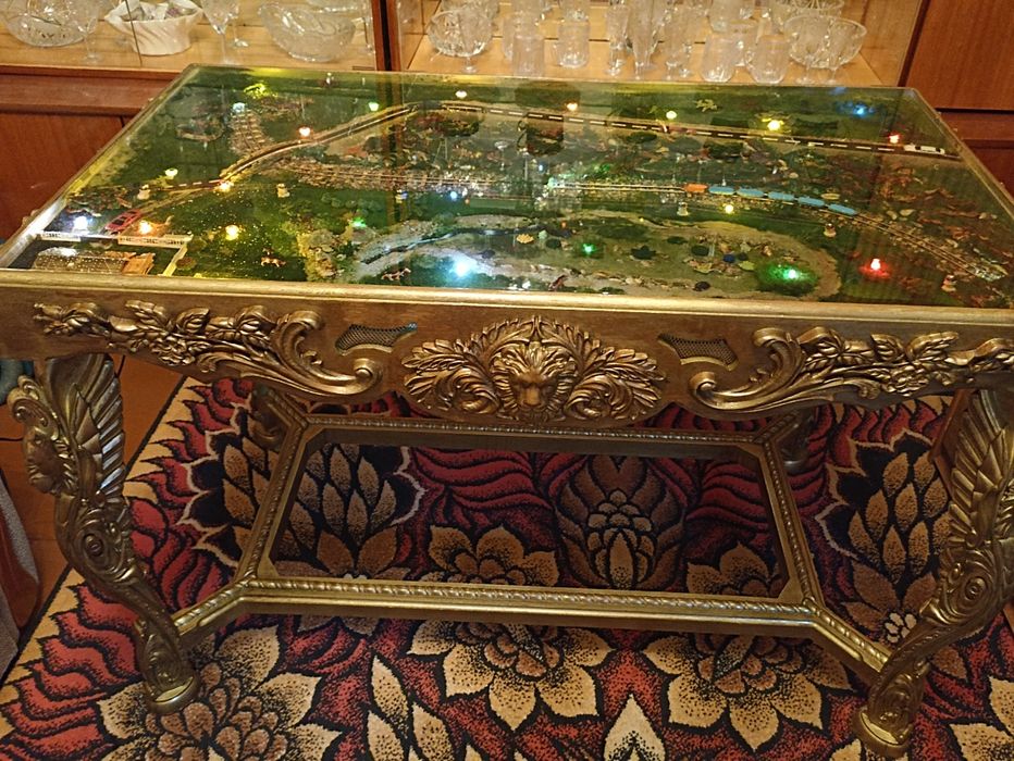 Стол из эпоксидки