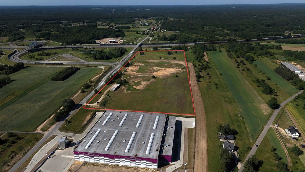 Działka inwestycyjna przy zjeździe z Autostrady A4 w strefie ekonomicz