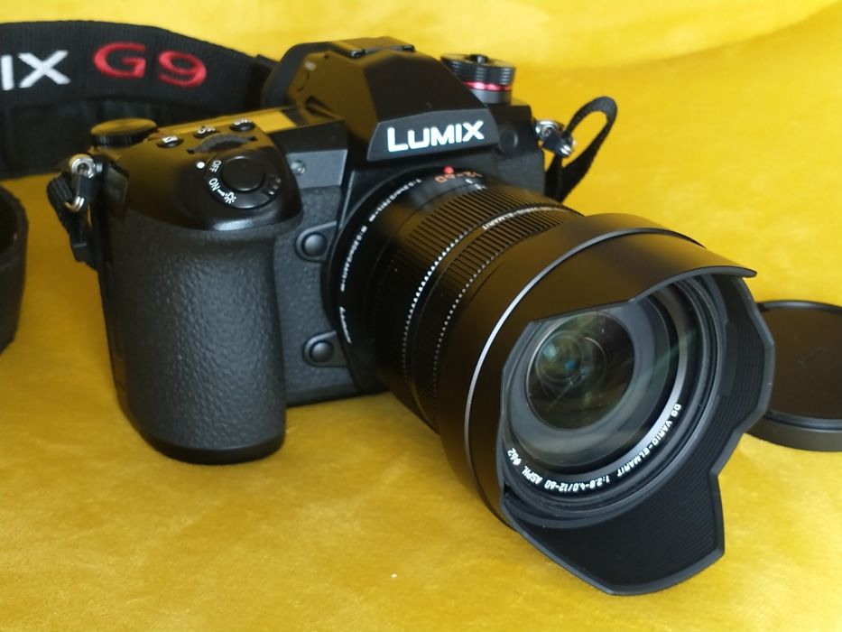 Panasonic Lumix DC-G9 i obiektyw LEICA DG Vario-Elmarit 12-60 mm f/2.8-4 ASPH. POWER O.I.S plus dodatki
