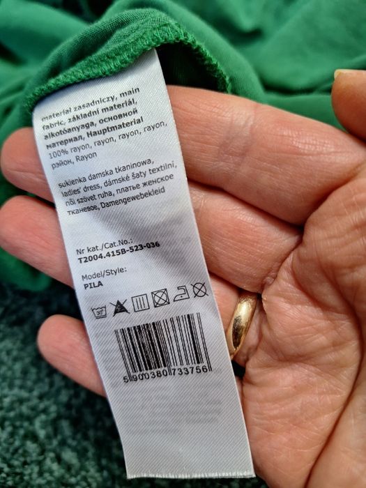 Sukienka tatuaż r.36