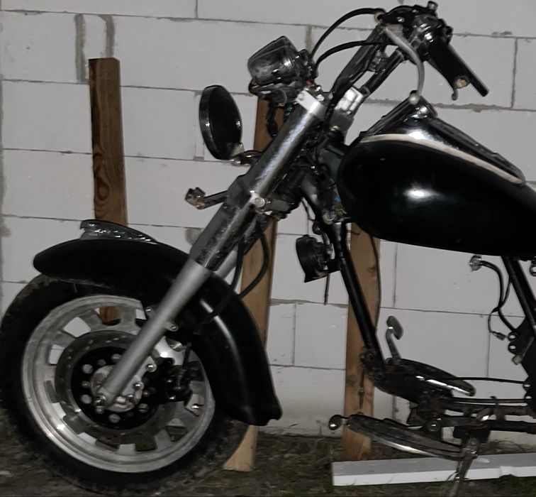 Вилка мото, передня вилка, з навісним або без, вилка чопер, кастом