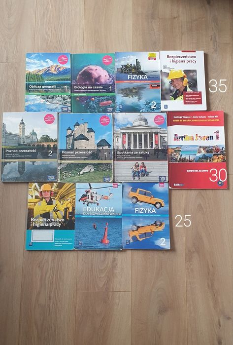 Książki do 1 i 2 klasy liceum/technikum