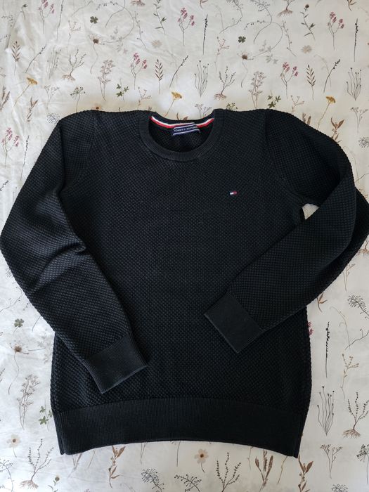 Czarny sweter Tommy Hilfiger