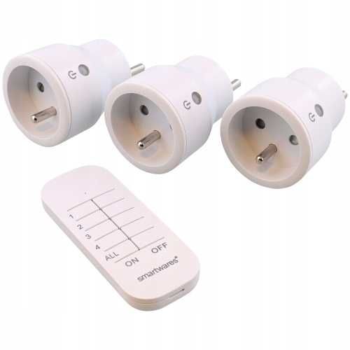 Gniazdo Elektryczne zdalnie sterowane Smartwares