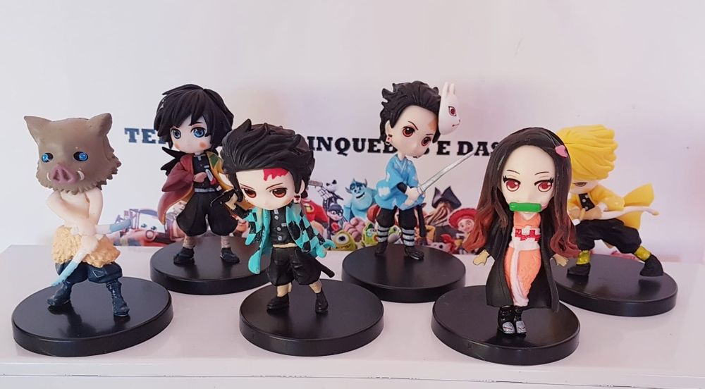 Conjunto 6 pçs Demon Slayer (Portes Incluidos)