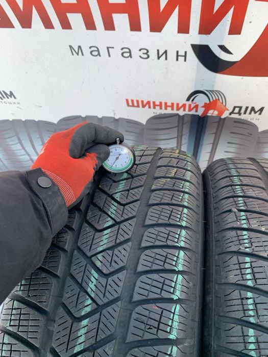 Шини 225/55 R19 пара  Pirelli 6,7мм зима