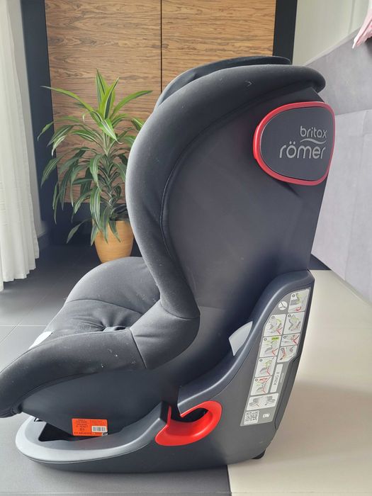 Fotelik samochodowy bezwypadkowy/jak nowy Britax Römer King II 9-18 kg