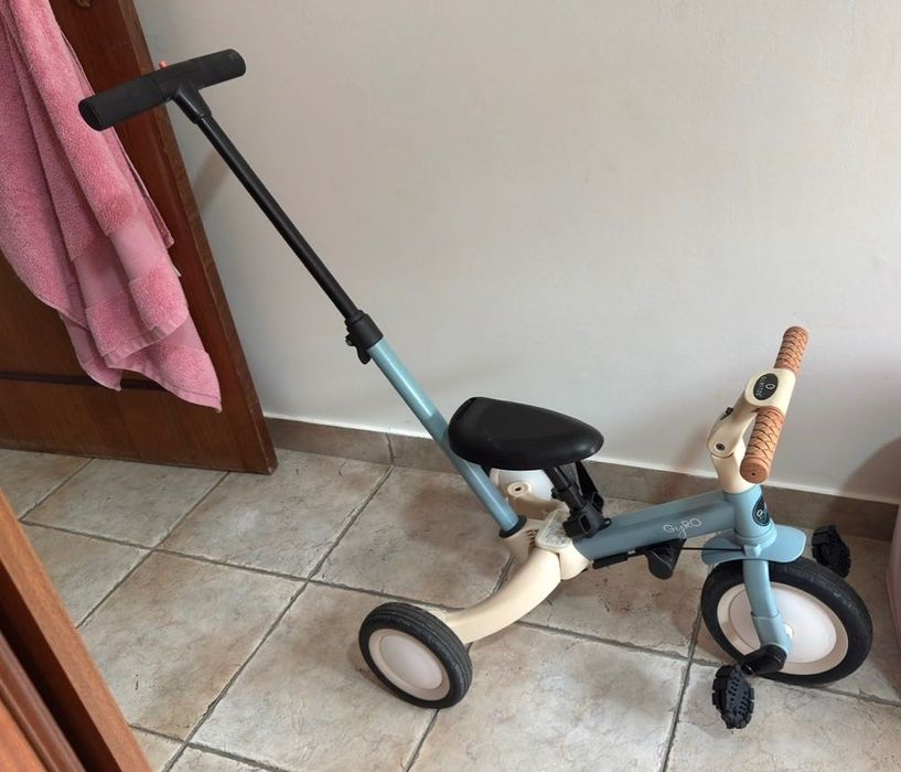 Olmitos - Triciclo Evolutivo de Bebé 5 em 1 GYRO + - Bicicleta para Crianças de 1 Ano até 5 Anos - De Triciclo a Bicicleta com ou sem Pedais