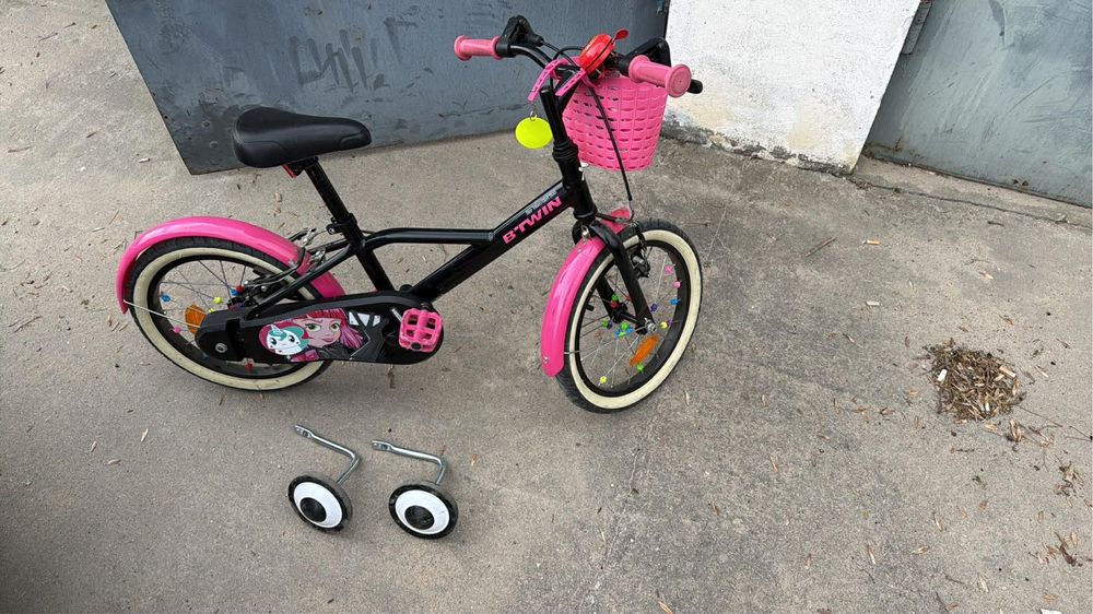 Rowerek dziewczęcy 16 cali BTWIN