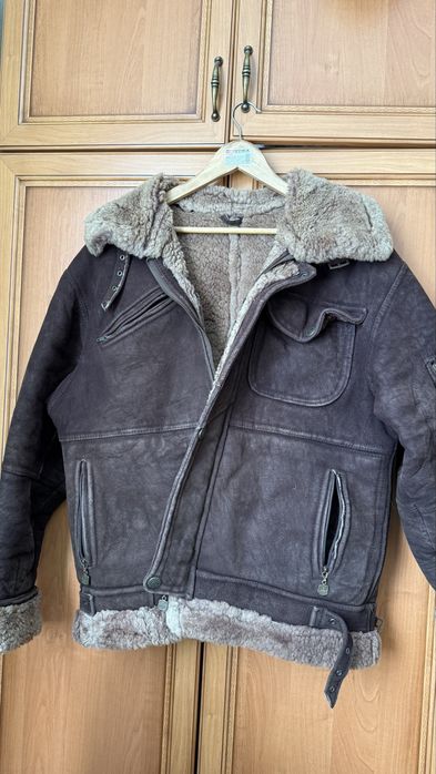 Кожух чоловічий із натуральноі шкіри