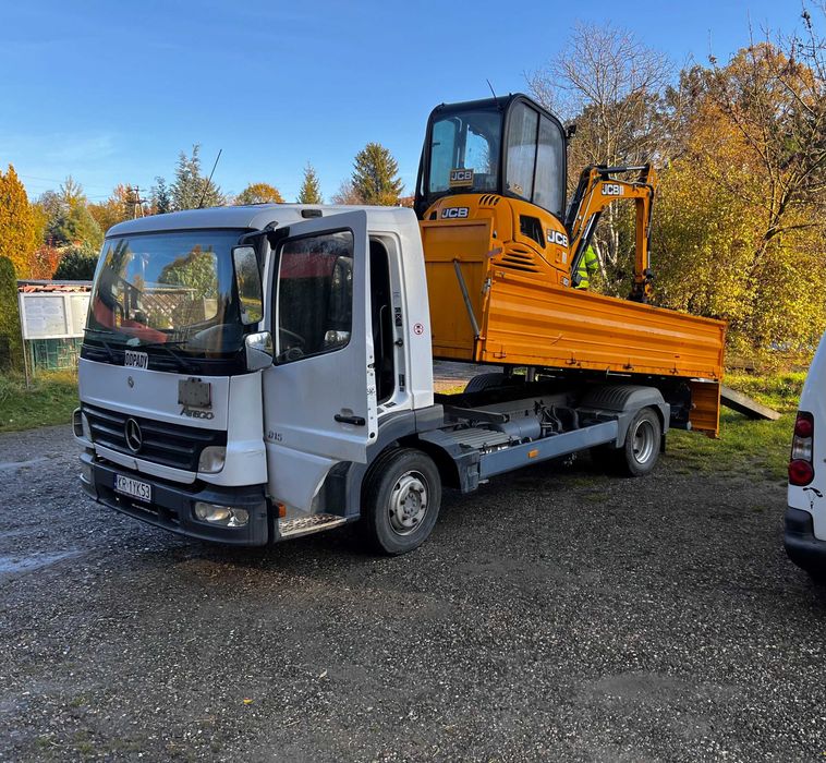 Usługi Żurawiem Samochodowym, Hakowiec, Man, Mercedes,HDS