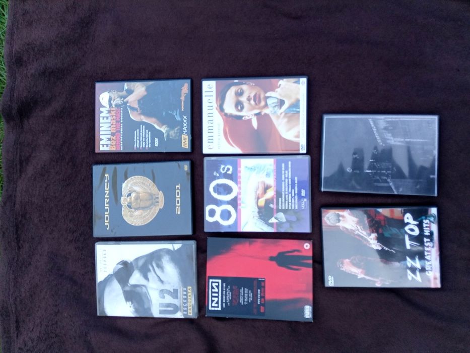 Płyty DVD rock itp