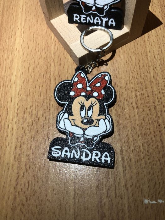 Porta chaves minie personalizado