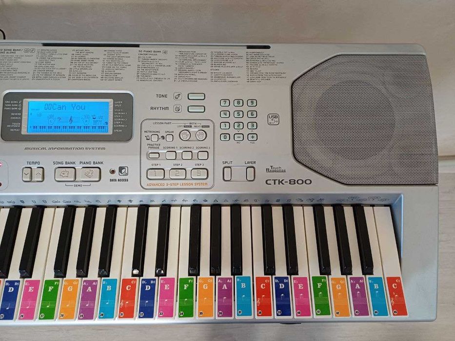 Синтезатор піаніно Casio CTK-800!!! + ПОДАРУНКИ.