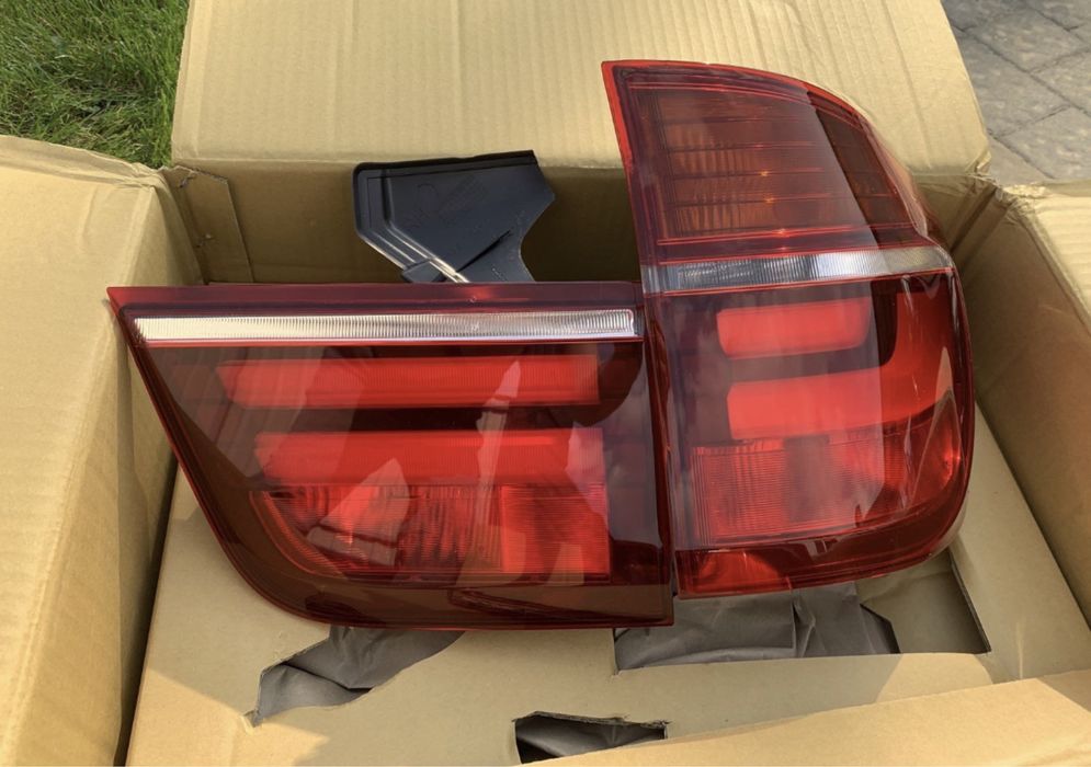 Задняя оптика Стопы фары BMW E70 X5 фонари бмв е70 рестайл красные 123
