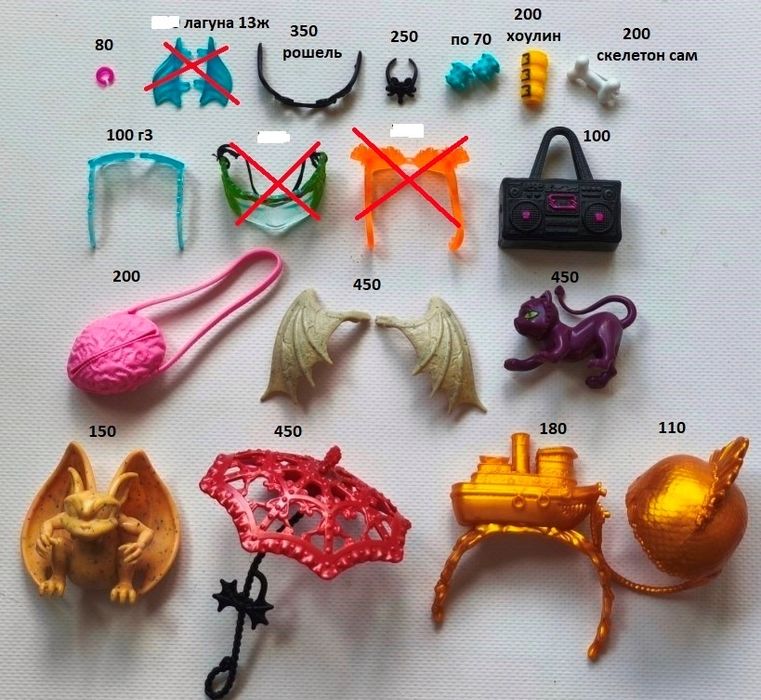 Монстер хай  аксессуары  питомцы подставки Monster high