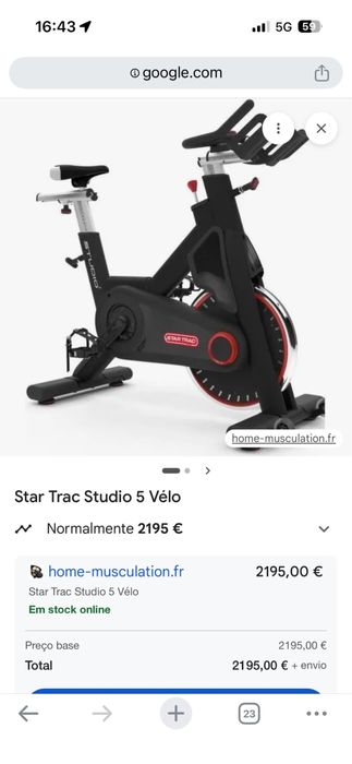 Stra trac studio 5 vélo