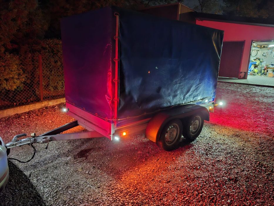 Przyczepa Niewiadow 266/132/148 h tandem dmc 750