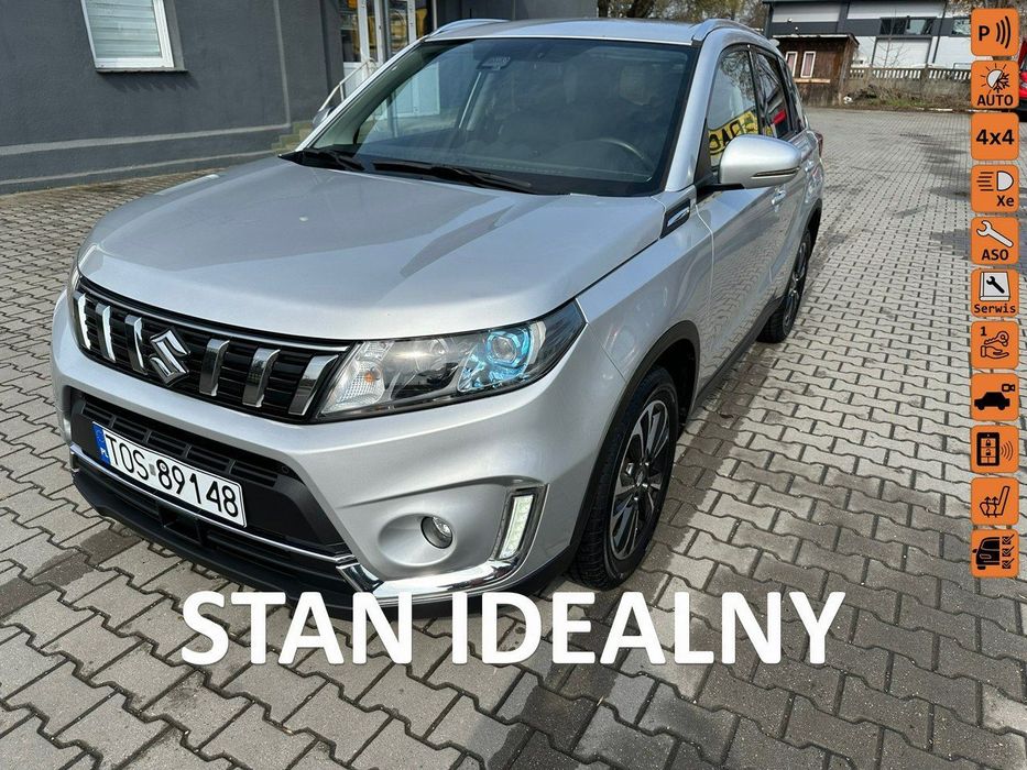 Suzuki Vitara 1.4T+GAZ LPG, 90Tkm, Stan jak NOWY, Ciemne szyby, IDEALNY