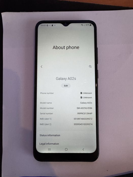 Samsung A02s - 32GB