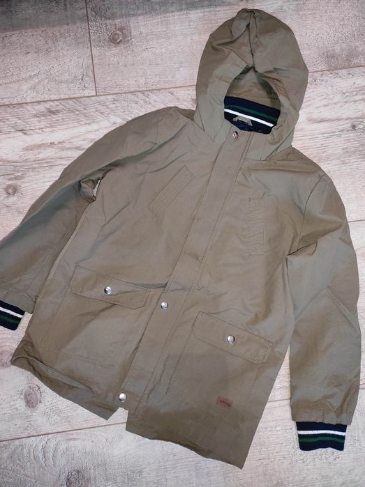 Parka wiatrówka chłopięca 128