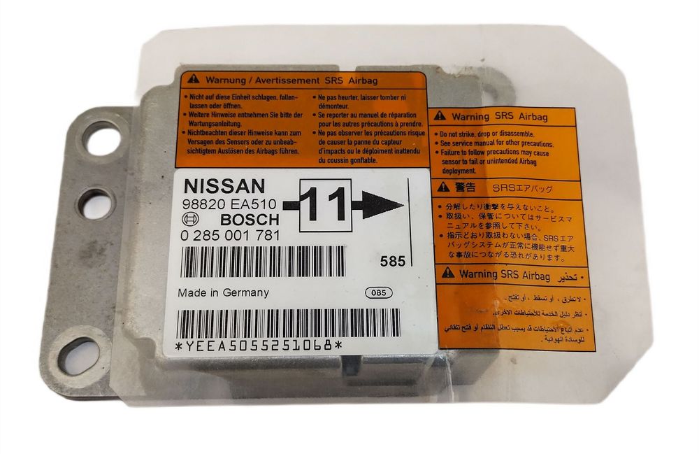 nissan pathfinder r51 05-10 moduł sensor airbag poduszek 98820-ea510