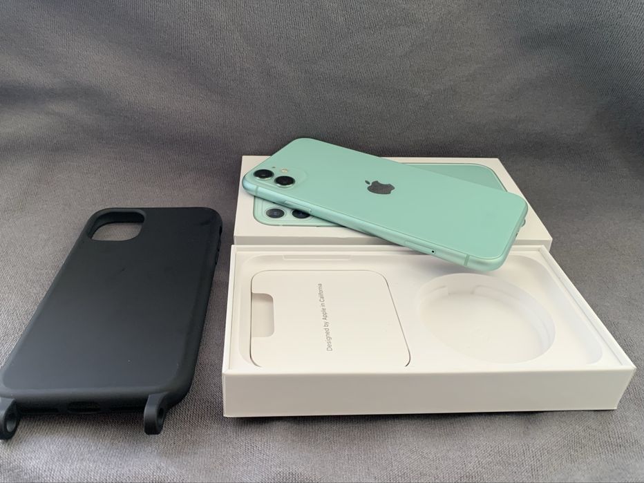 iPhone 11 128 76% greеn айфон 11 128 76% батарея зелений