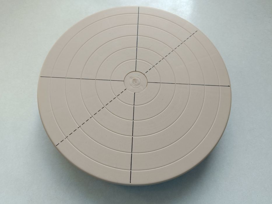 toczek plastikowy do gliny śr 20 cm wys 4 cm