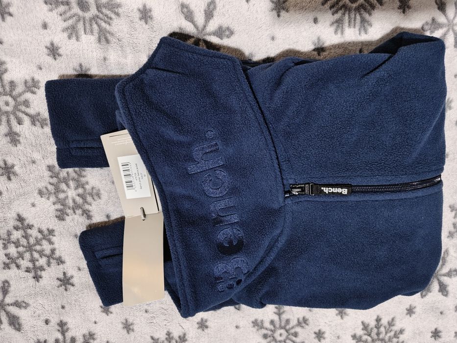 Kurtka polarowa, bluza Bench damska, ze stójką, r. M