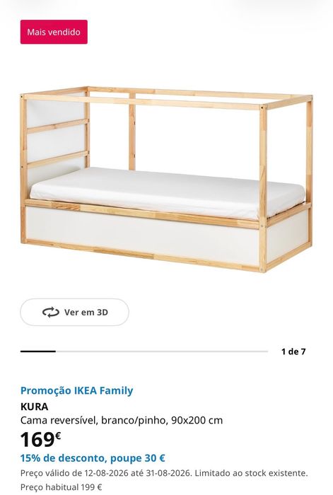 Cama de criança IKEA