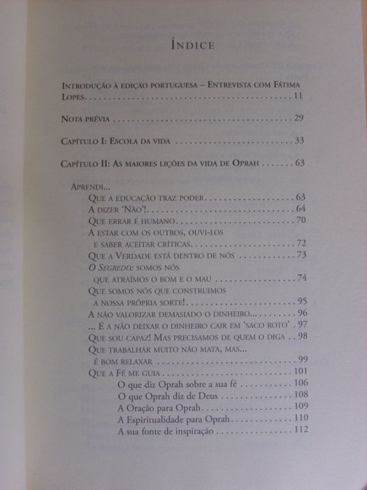 A Sabedoria de Oprah de Lisa Ashton