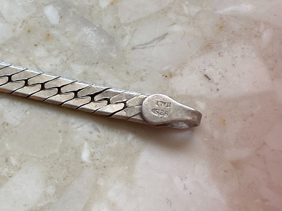 Bransoletka srebrna srebro 925 Włochy lata 70-te