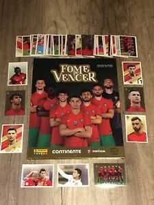 Caderneta Completa Fome Vencer 2021 PANINI + Cromos Fome Vencer 2021